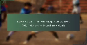 David Alaba: Triumfuri în Liga Campionilor, Titluri Naționale, Premii Individuale